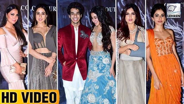 Bollywood Celebs Attend Manish Malhotra's Latest Fashion Show | Janhvi Kapoor, Salman Khan