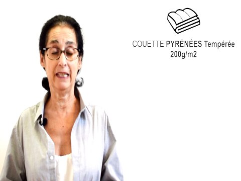 Couette Pyrénées tempérée 200g
