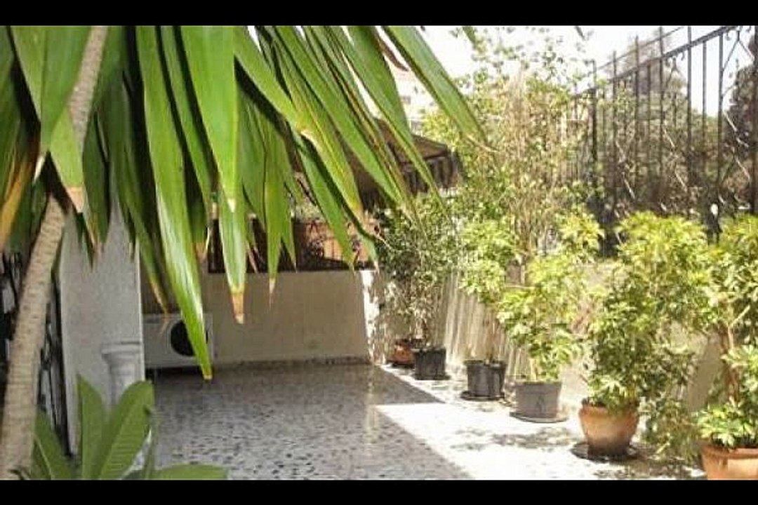 Ground floor for rent in sarayat maadi with garden and stunning views