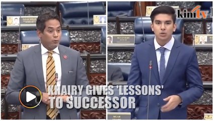 Syed Saddiq responds to 'lessons' from Khairy