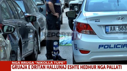 Report TV - Vetëflijohet në kryeqytet gruaja e gjyqtarit të Krimeve të Rënda, Dritan Hallunaj
