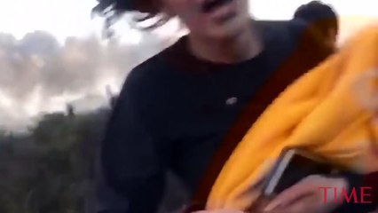 فيديو مرعب لتحطم طائرة ايرومكسيكو ونجاة جميع الركاب