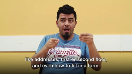 Deaf refugees in a foreign land - BBC News