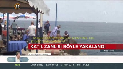 Katil zanlısı böyle yakalandı