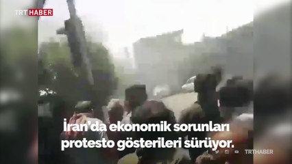 İran'da hayat pahalılığı protestolarına güvenlik güçleri müdahale etti