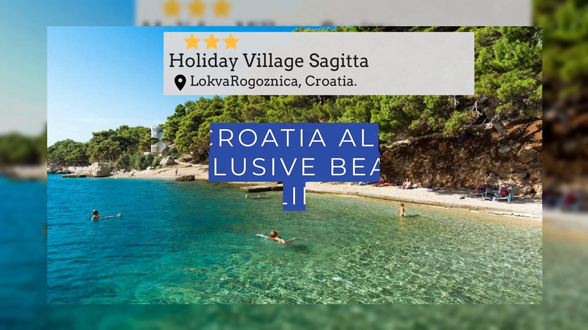 ⁣Croatia Beach Holidays | All Inclusive Holidays | Super Escapes Travel