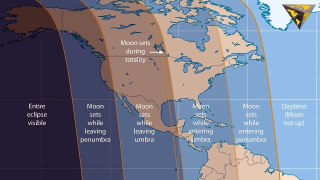 The third of four Blood Moon(Total Lunar) eclipses on April 4,new