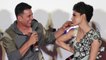Akshay Kumar pulls Mouni Roy's leg during Gold IMAX trailer launch; Watch Funny video | FilmiBeat