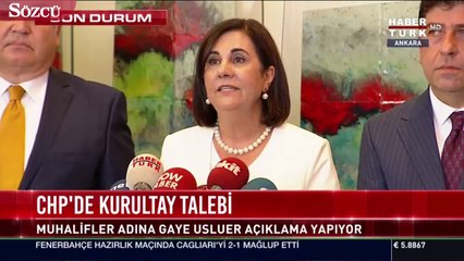 CHP’de muhalifler gereken imzayı topladı