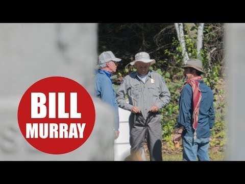 Bill Murray and Adam Driver spotted filming new zombie movie in New York