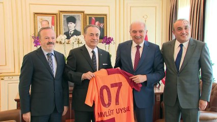 Mustafa Cengiz'den Mevlüt Uysal'a ziyaret