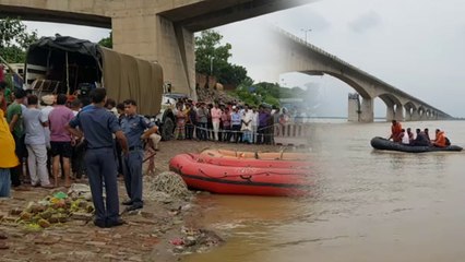 3 दिन बाद भी गंगा में गिरी स्कॉर्पियो का नहीं मिला सुराग, पुलिस मान रही सुसाइड