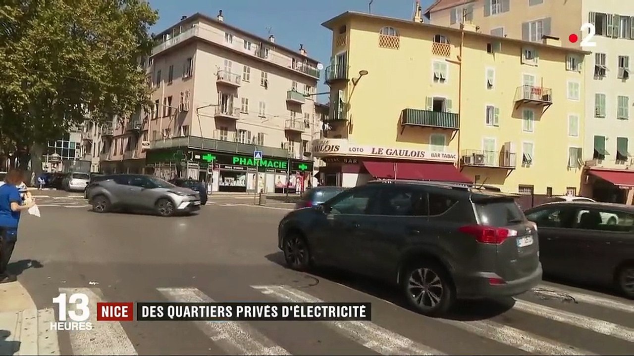 Nice : des quartiers privés d'électricité