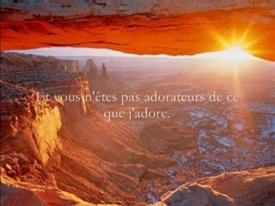 coran sourate Kafirun (les infidèles)