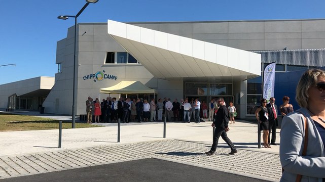 Laura Flessel en visite à Granville