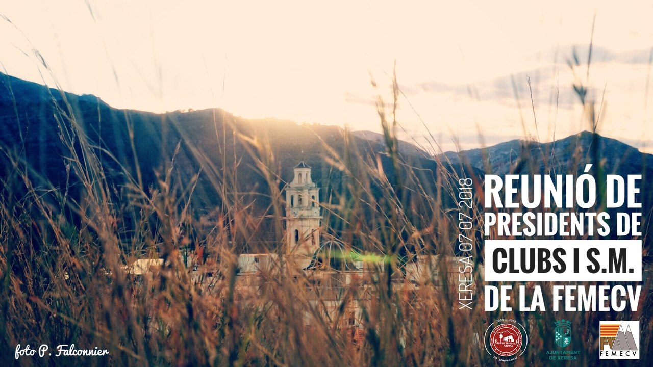 Reunio de Presidents de Clubs i S.M. de la FEMECV - Ruta dels Picapedrers per Senilleres