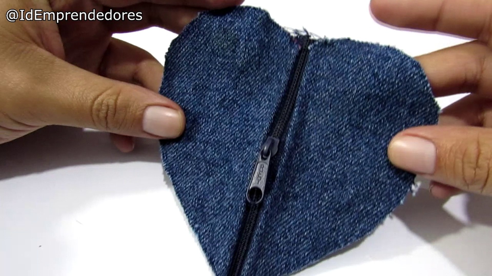 Reciclaje de Jeans: Monederos de Corazón - Vídeo Dailymotion