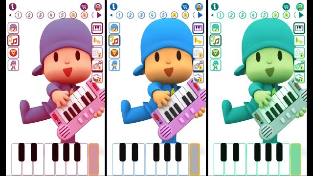 ✿ Talking Pocoyo Colors Reion Compilation Funny Videos new