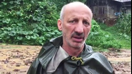 Rize'de Şiddetli Yağmur Sonrası Hayat Felç Oldu