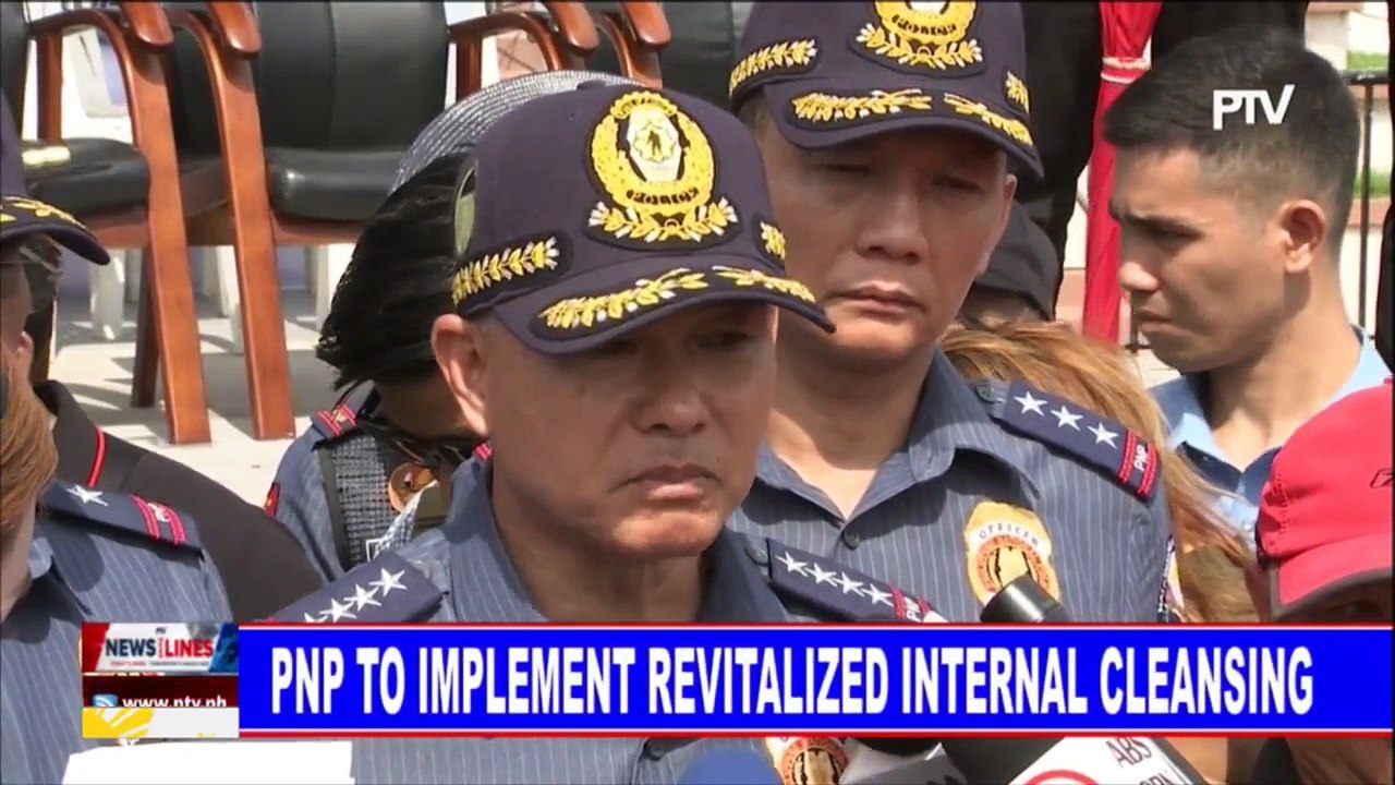 PNP to implement revitalized internal cleansing