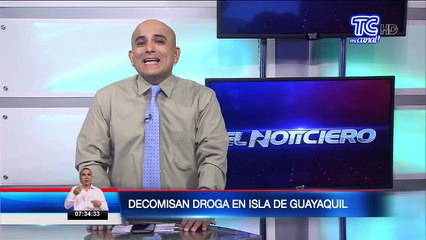 Decomisan droga en la Isla Puna