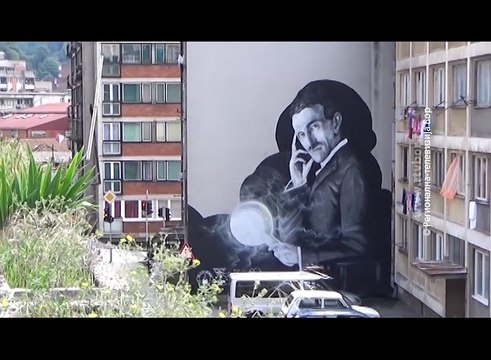 Majdanpek - grad murala, 2. avgust 2018. (RTV Bor)