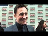 'The Avengers' Tom Hiddleston on who had the biggest trailer and the biggest biceps!