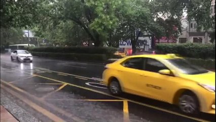 Başkentte Şiddetli Yağış