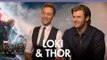 Hiddleston & Hemsworth on reuniting Thor and Loki in 'Thor: The Dark World'