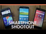Samsung Galaxy S5 vs HTC One M8 vs Sony Xperia Z2