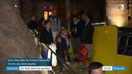 Canicule : au frais dans les grottes