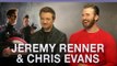 Chris Evans & Jeremy Renner on Captain America future and Spider-Man joining the MCU