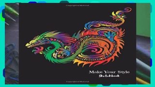 Reading books Make Your Style Sketchbook: Tribal Sketch book (Blank Paper for Drawing) - Practice