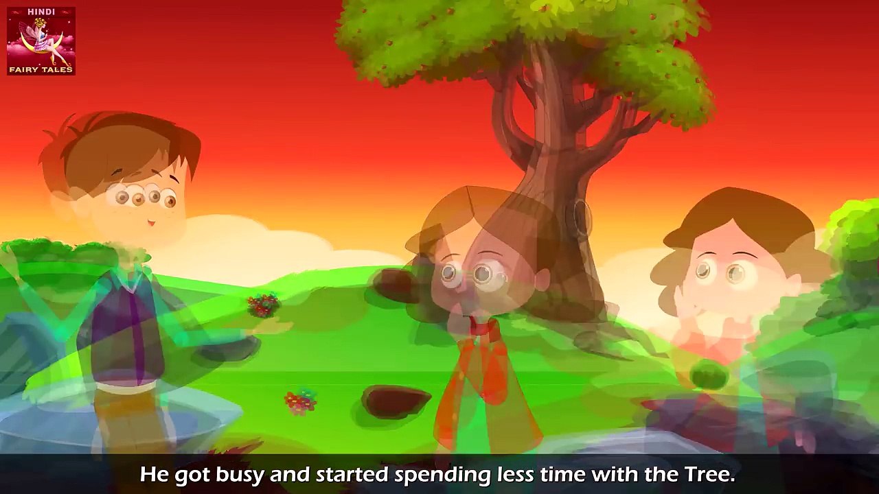 दानवीर पेड - The Giving Tree in Hindi - Kahani - Fairy Tales in Hindi - Hindi Fairy Tales