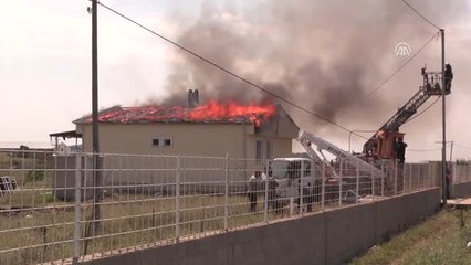 Çiftlik Evinde Yangın