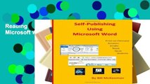 Reading Online Self-Publishing using Microsoft Word For Ipad
