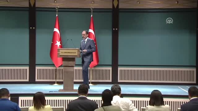 Cumhurbaşkanlığı Sözcüsü Kalın: 9 General/amiral Bir Üst Rütbeye, 41 Albay İse General/amiralliğe...