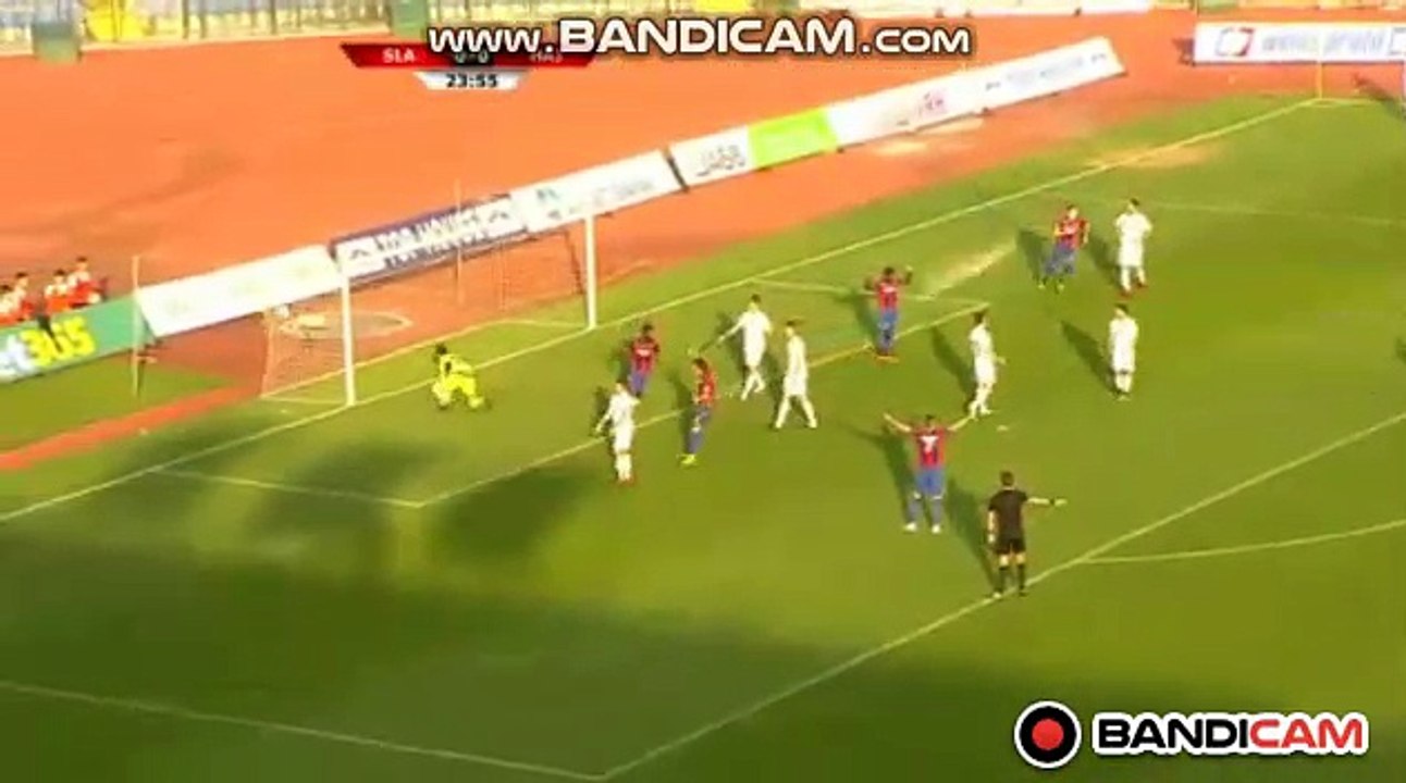 Goal Juric S. (0-1) Slavia Sofia  vs 	Hajduk Split