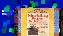 New Trial Marbling Paper and Fabric P-DF Reading