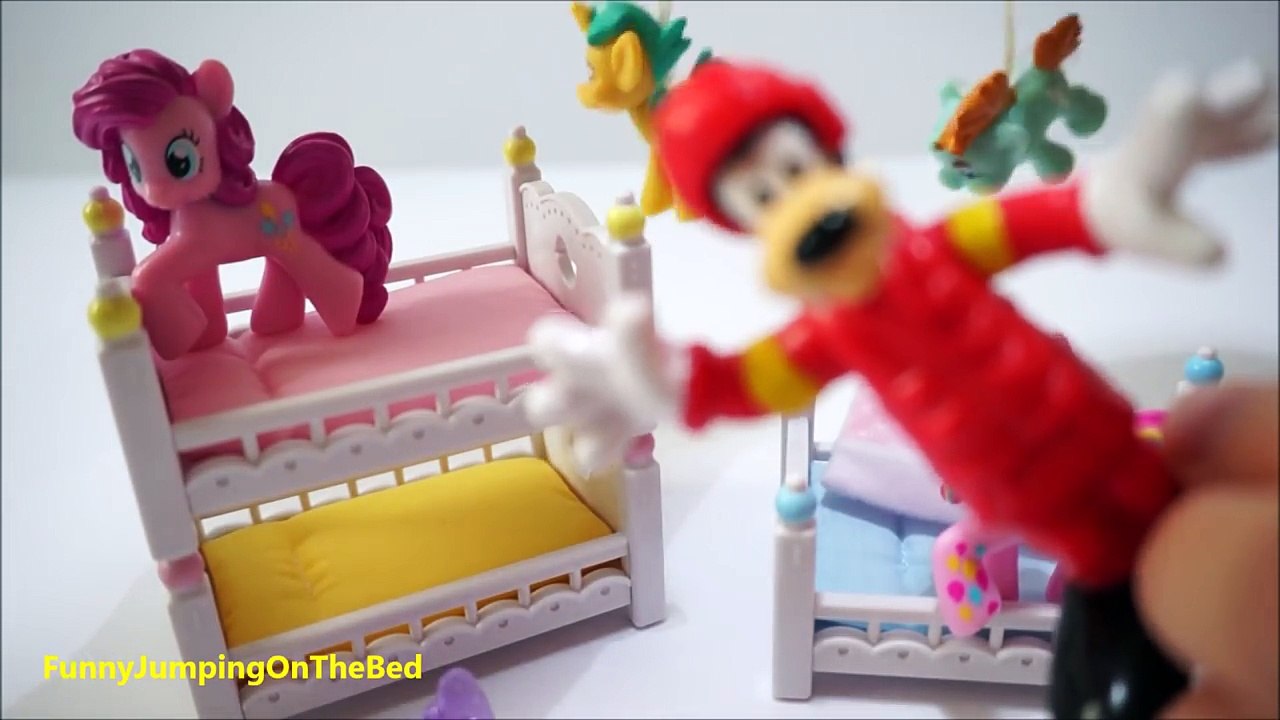 MLP Five Little My Little Pony Jumping On The Bed | Nursery Rhymes kid song video for chil