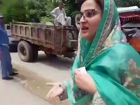 Uzma Bukhari exchanged harsh word with security officials at Adiyala Jail