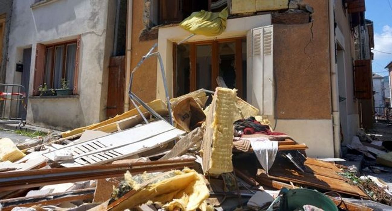 Une explosion à Massat détruit un logement de trois étages