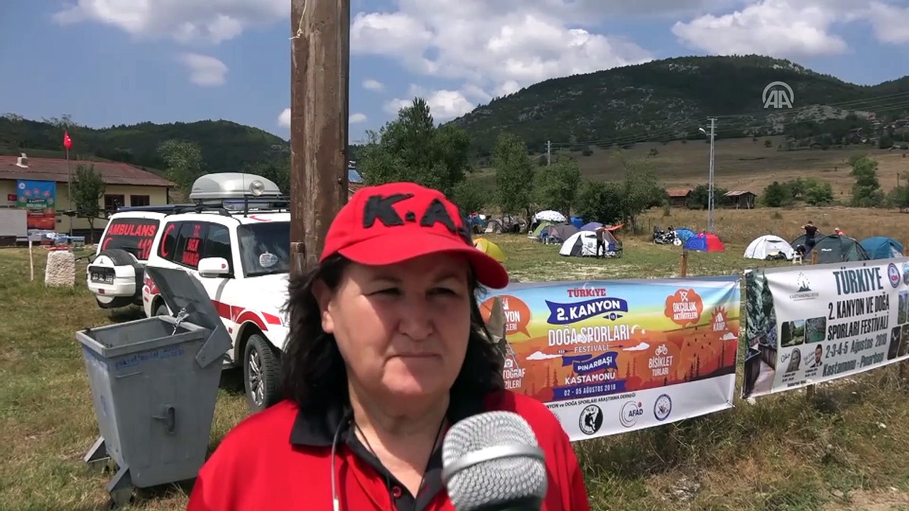 Kastamonu'da '2. Türkiye Kanyon ve Doğa Sporları Festivali' başladı