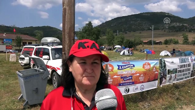 Kastamonu'da '2. Türkiye Kanyon ve Doğa Sporları Festivali' başladı