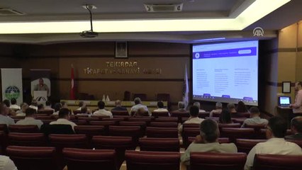 Dış Ticaret İstihbarat Merkezi Tanıtım Toplantısı - Tekirdağ