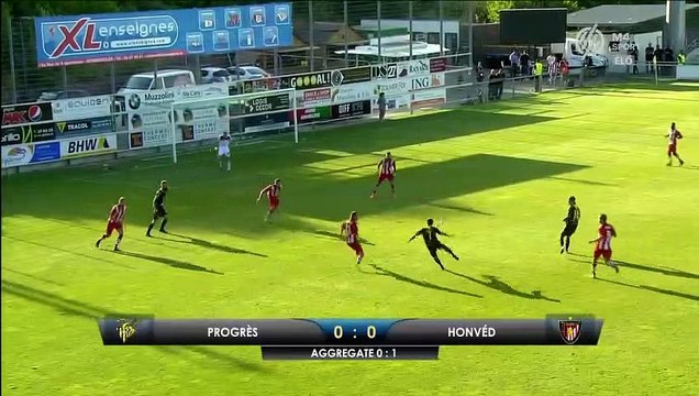 Mayron De Almeida Goal Progrés Niederkorn vs Honvéd FC 1-0 02/08/2018