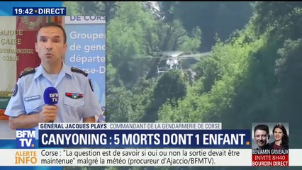 Drame en Corse: "Le guide était parfaitement en règle", assure le commandant de la gendarmerie