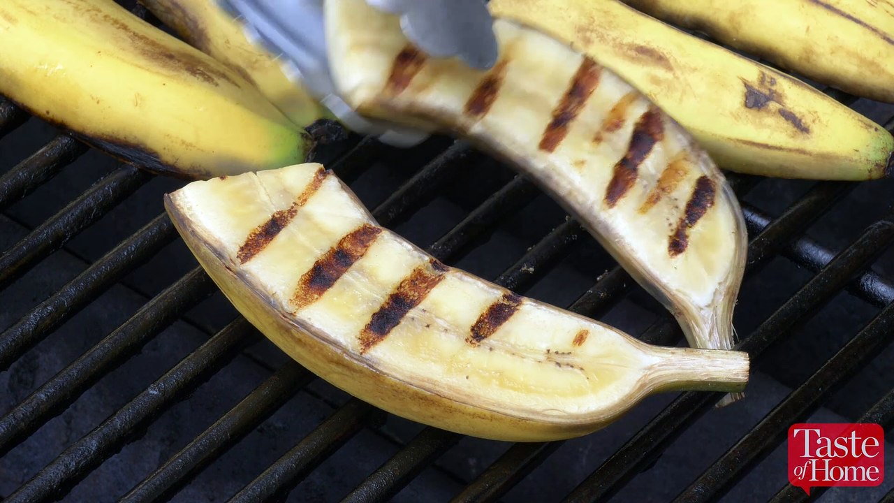 Grilled Banana Brownie Sundae video Dailymotion
