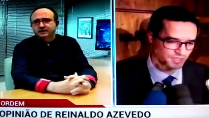 Rede TV DESMASCARA DELTAN DALLAGNOL E ELE FICOU MUITO BRAVO-Por Reinaldo Azevedo