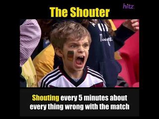5 Types Of People Watching Football